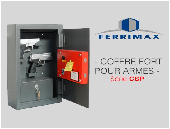Coffre-forts Ferrimax CFR+ et CSP