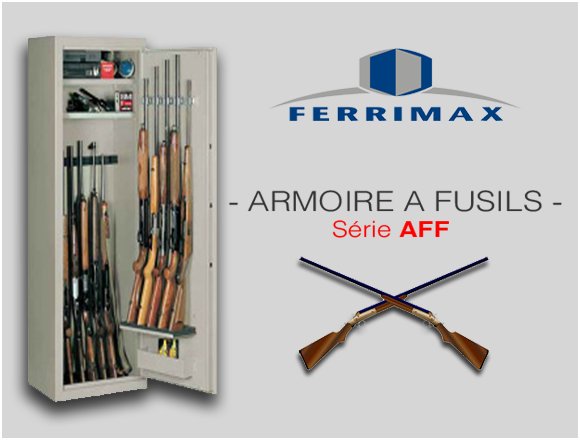 Armoires-fortes Ferrimax pour fusils