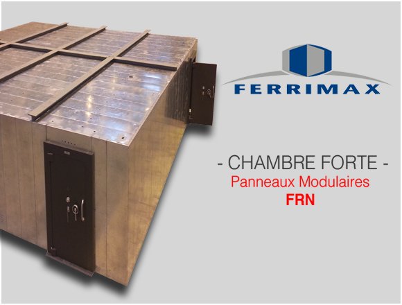 Chambre-forte Ferrimax FRN modulaires